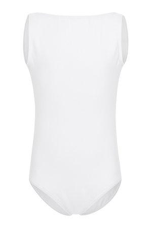 Tanzmuster BALLETT TRIKOT LINDA - Tanztrikot - weiß