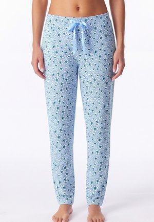 Schiesser, HOSE LANG - Nachtwäsche Hose - hellblau