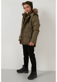 LELA REGULAR FIT - Winterjas - dark khaki