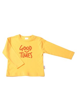 MIT TOLLEM FRONTPRINT - Long sleeved top - gelb
