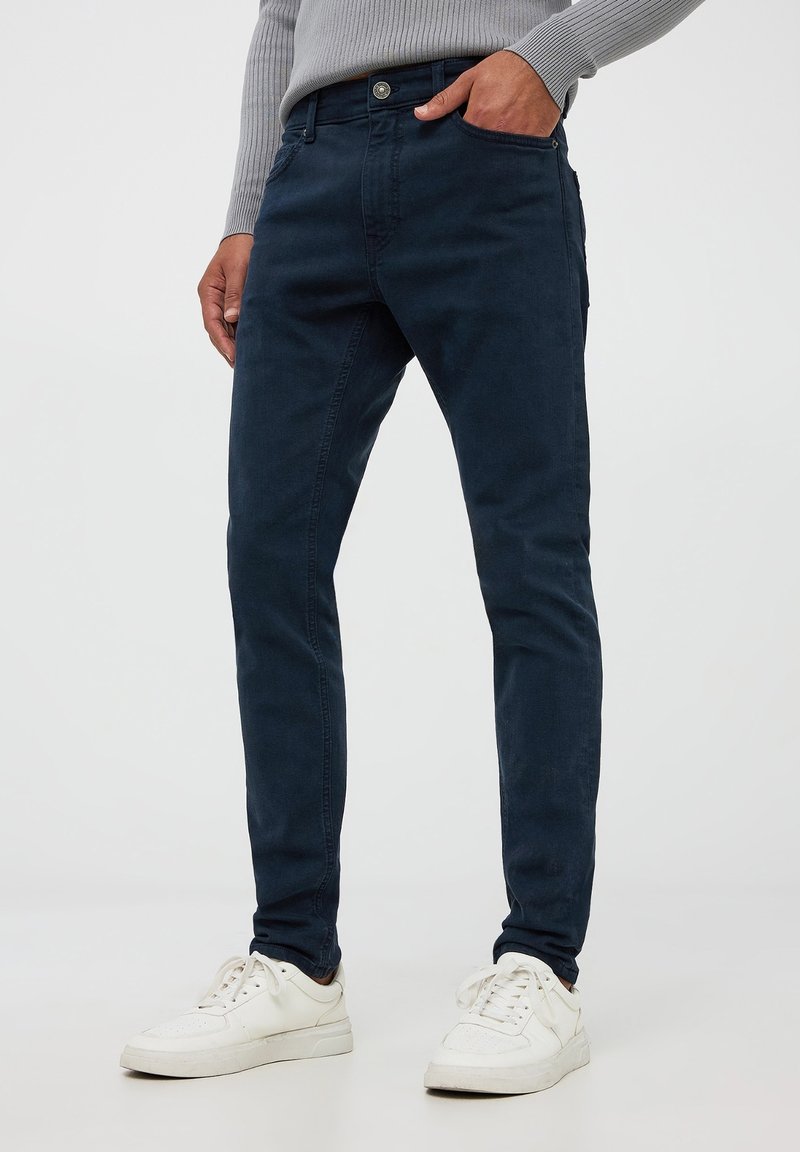 Terranova TASCHE - Jeans slim fit - blu navy