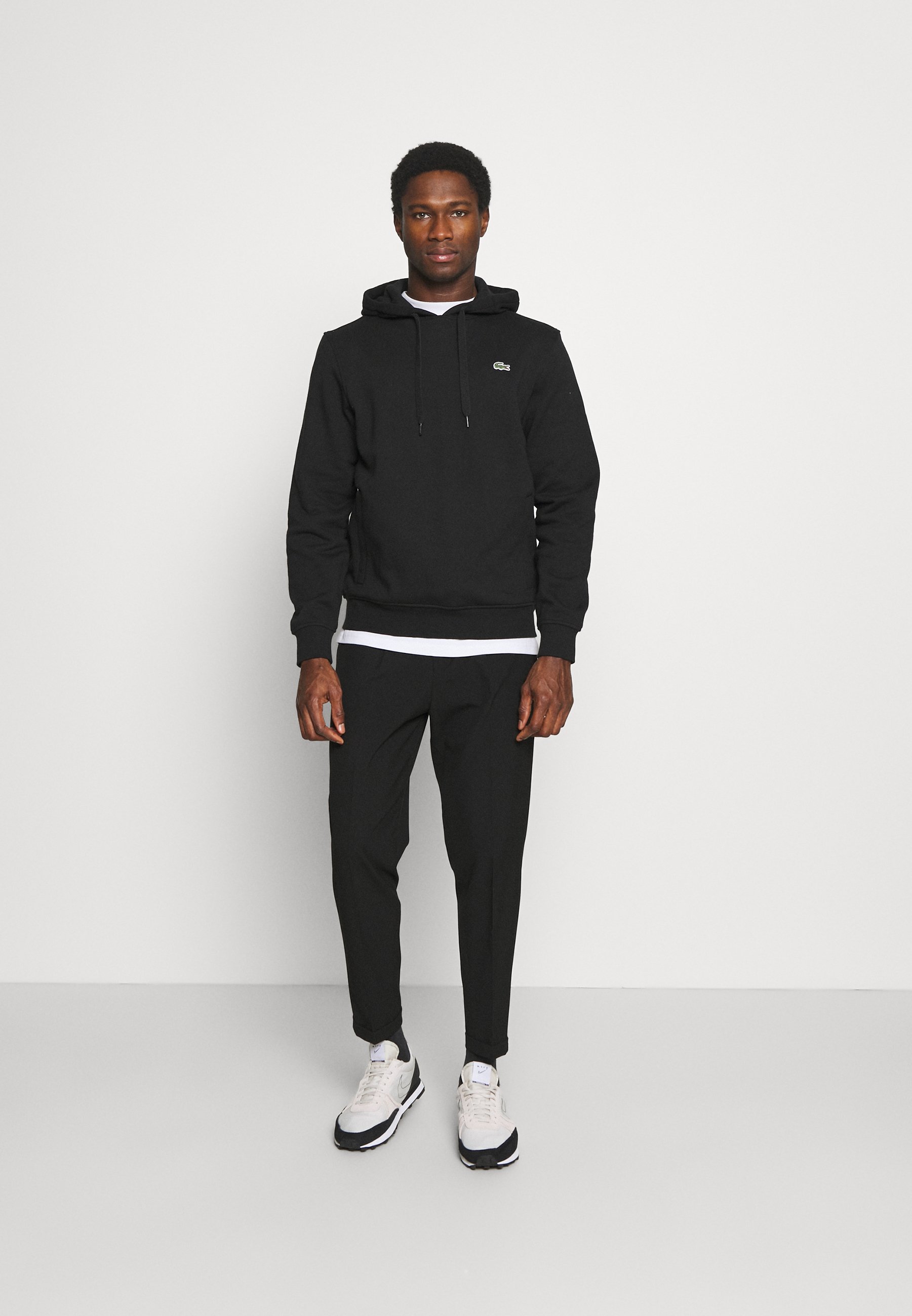 Lacoste Felpa con cappuccio - black/nero - Zalando.it