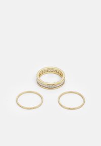 ASTAEN 3 PACK - Ring - gold-coloured/clear