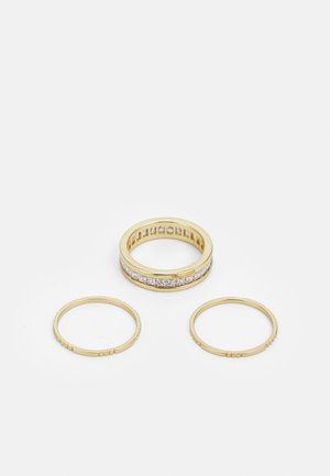 ALDO ASTAEN 3 PACK - Anillo - gold-coloured/clear