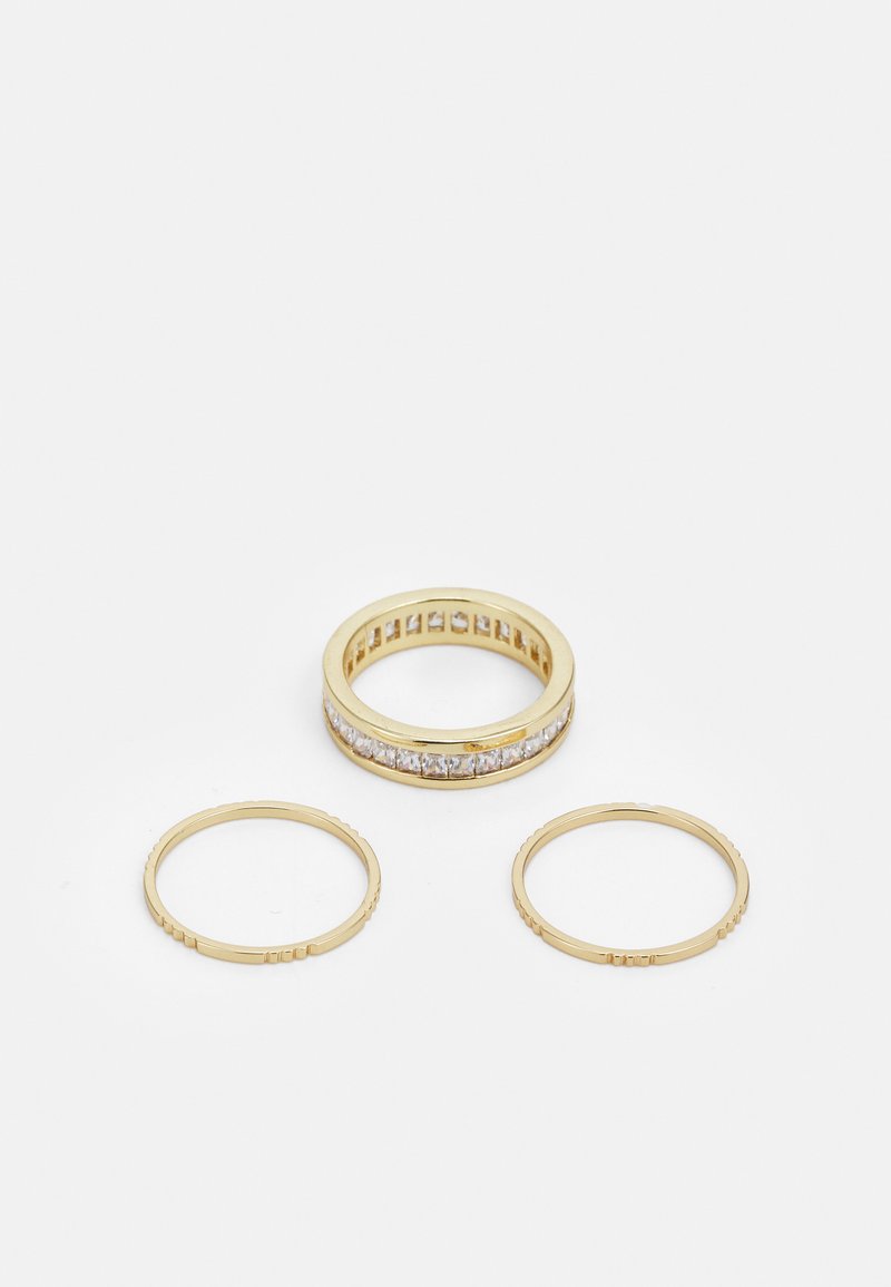ALDO ASTAEN 3 PACK - Anillo - gold-coloured/clear