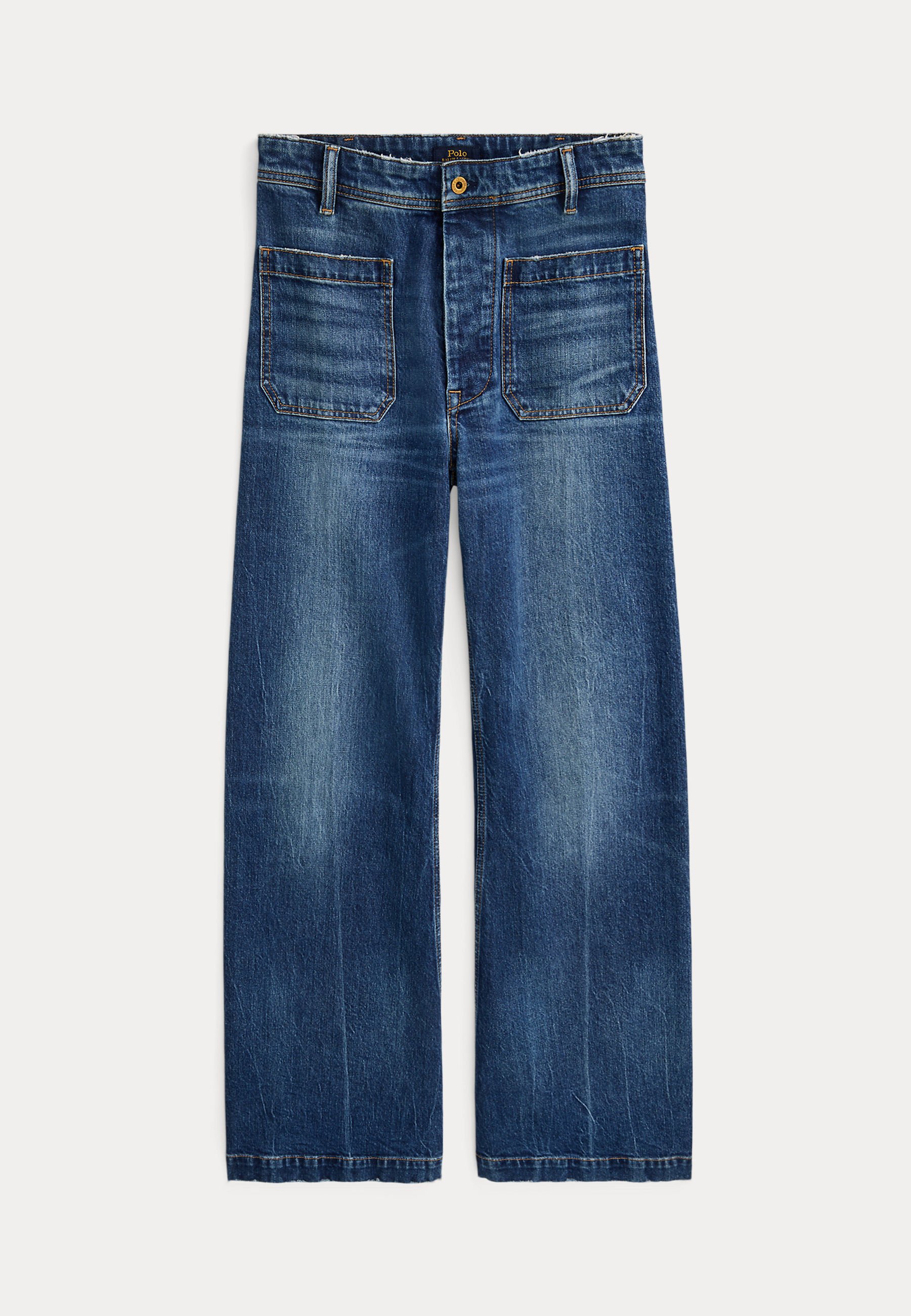 Polo Ralph Lauren STRETCH COTTON WIDE-LEG JEAN - Bootcut