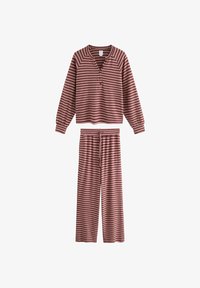 Unselected, berry/red stripe