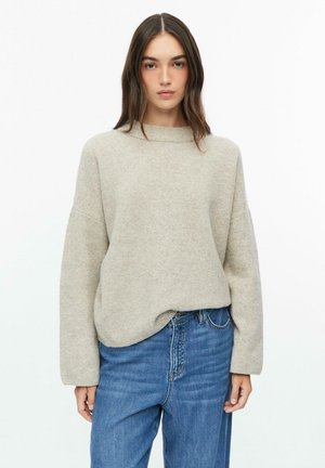 s.Oliver STRICKPULLOVER - Trui - beige