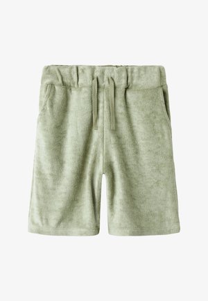 Name it, NAME IT SHORTS FREDY SWEATSHORTS - Rövidnadrágok - grün