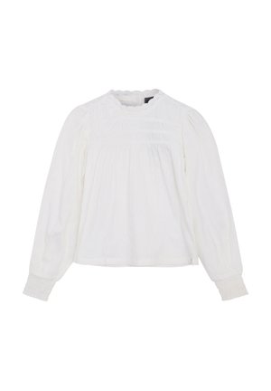 JACQUARD - Bluse - cloud