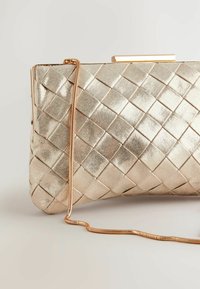 Next WEAVE CLASP  - Clutch - metallic
