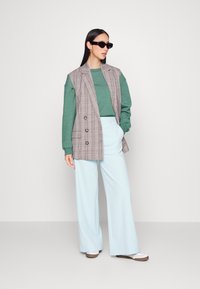 Anna Field BASIC CREW NECK  - Camisola - mottled teal