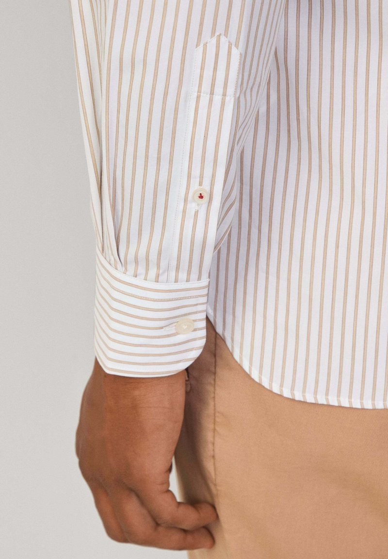 Hackett London Melange Texture Shirt For Men, Green (Green), 3XL