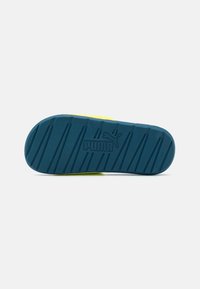 Puma COOL CAT 2.0 JR UNISEX - Badesandaler - lime sheen/ocean tropic