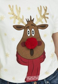 ONLY T-shirt print - bright white