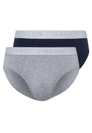 ESSENTIALS PACK 2 - Trusser - light melange deep navy