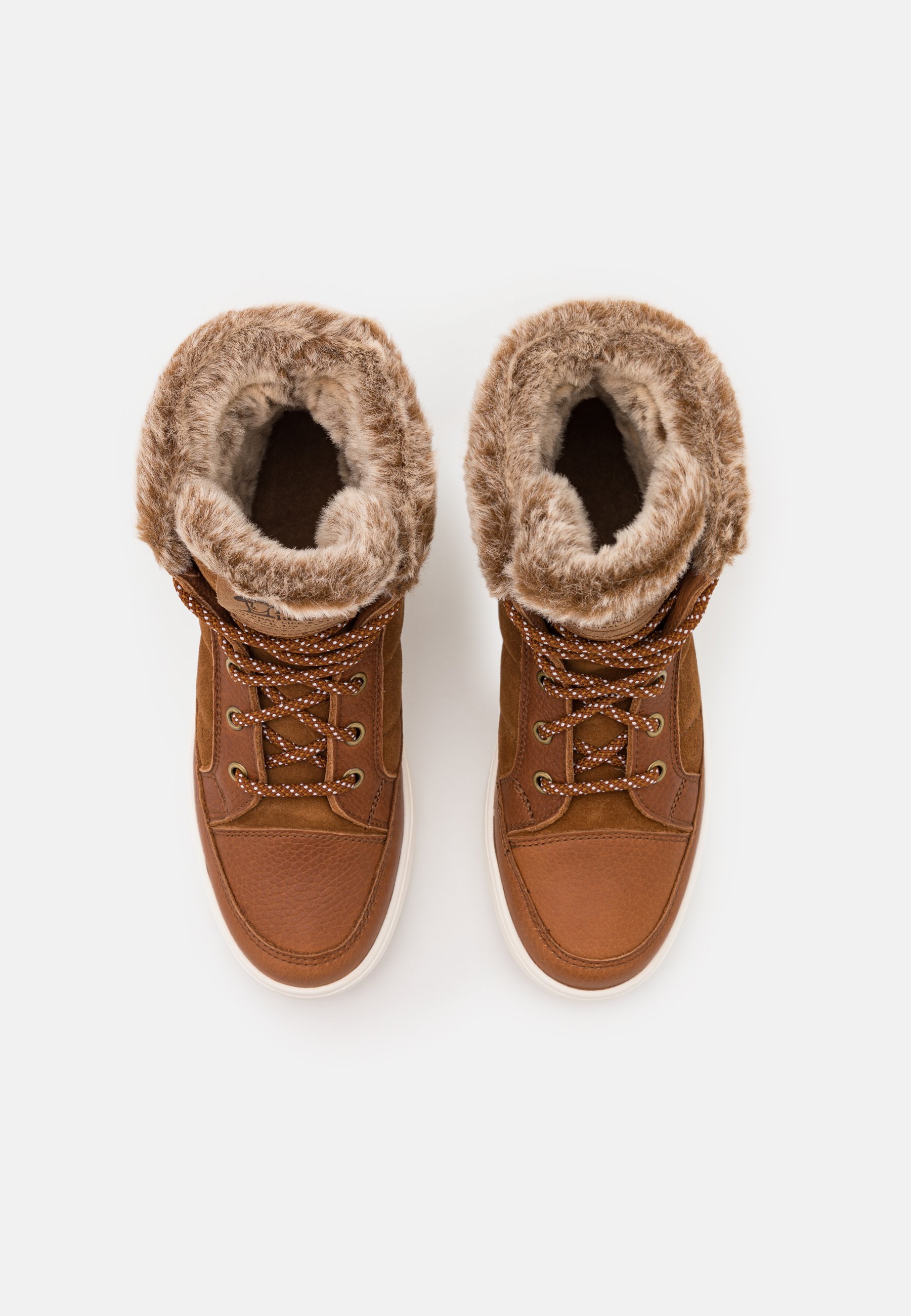 Panama Jack RAQUEL - Botines con cordones - bark/marrón oscuro - Zalando.es