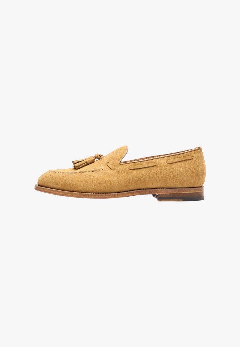 Scarosso Chaussures bateau - beige suede