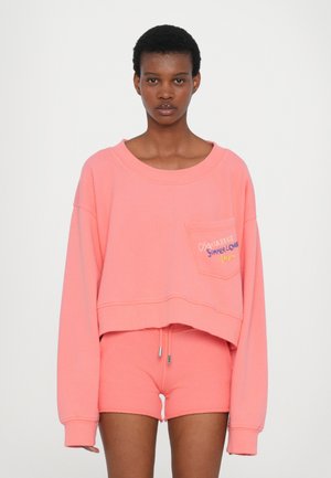 OFF SHOULDER - Sweatshirt - coral
