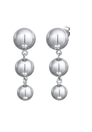 STATEMENT DAINTY GLOBE - Ohrringe - silberfarben
