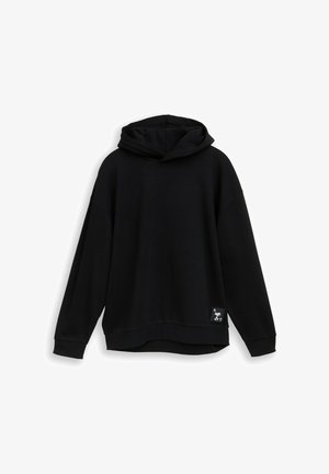 TOM TAILOR, UNISEX PEANUTS HOODY - Felpa con cappuccio - black