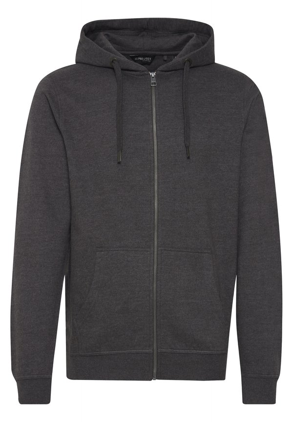 PREDMOND - Zip-up sweatshirt - charcoal mix3