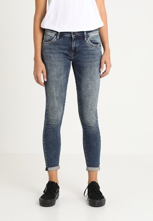 Skinny-Farkut - blue denim
