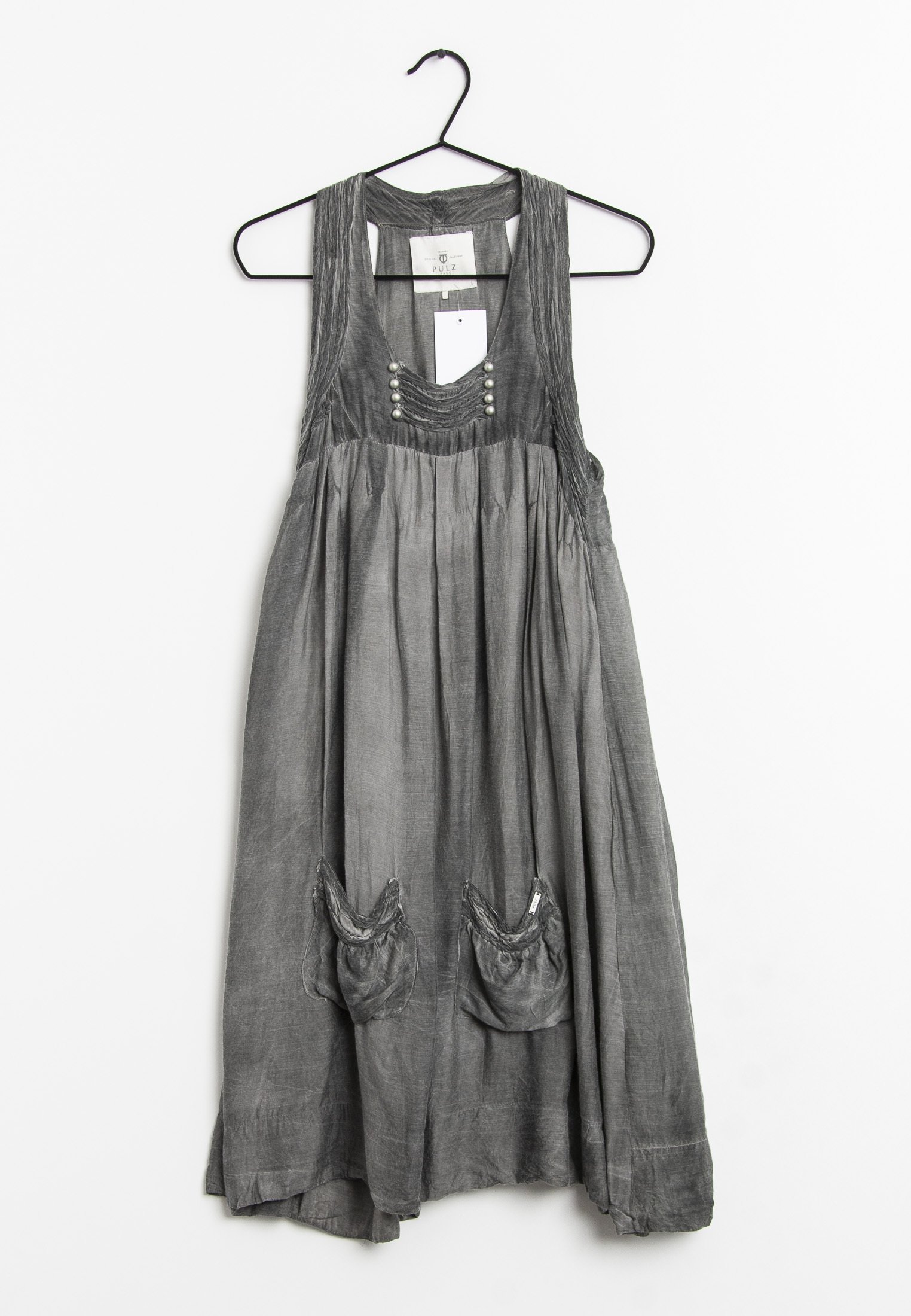 PULZ Vestito elegante - grey/grigio - Zalando.it