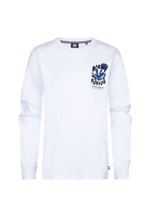 BACKPRINT LONG-SLEEVED TROPICALIA - Långärmad tröja - bright white