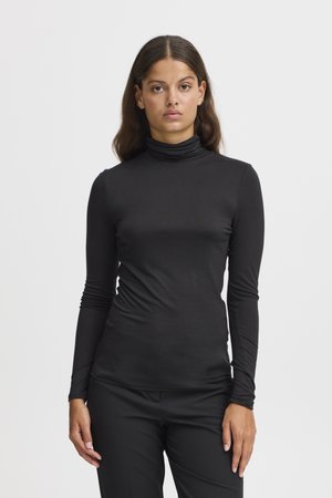 ICHI IHPHILUCA LS - Strickpullover - black