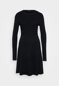 ONLNATASCHA O NECK - Vestido de malha - black