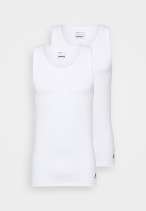 3 STRIPES TANK 2 PACK - Unterhemd/-shirt - white