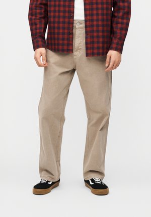 Jack & Jones TALEX RAYE WORKER PANT - Pantalon classique - beige