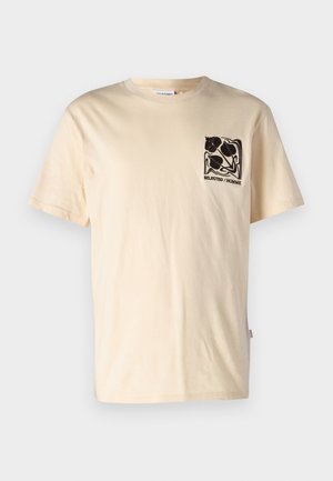 Selected, SLHRELAXPEAK - T-shirts basic - whitecap gray