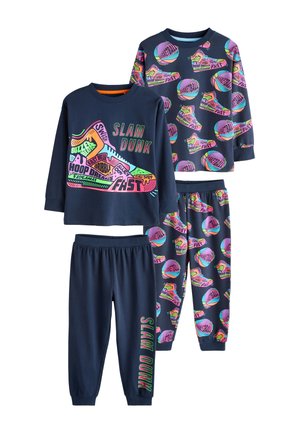 2 PACK SET - Nachtwäsche Set - blue football