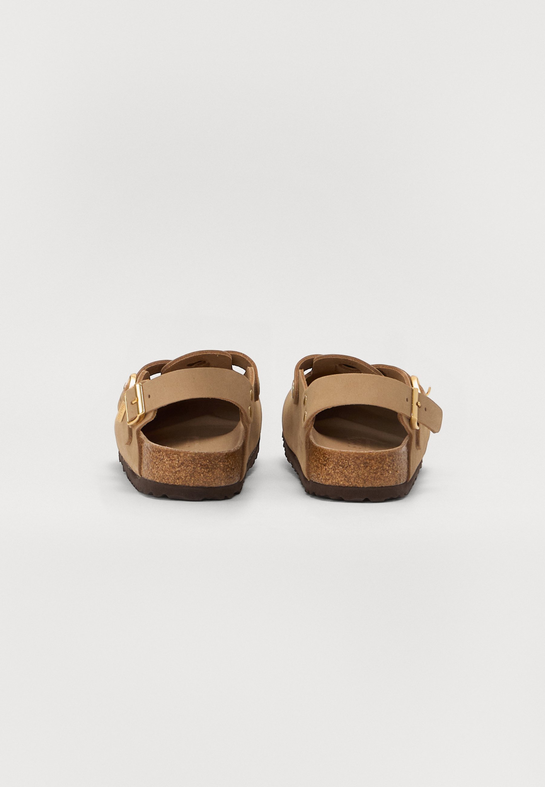 Birkenstock TOKIO LENB HEX NARROW - Muiltjes - sandcastle