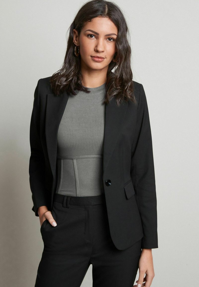 Next TAILORED SINGLE BREASTED JACKET - Blazer - black/zwart - Zalando.nl