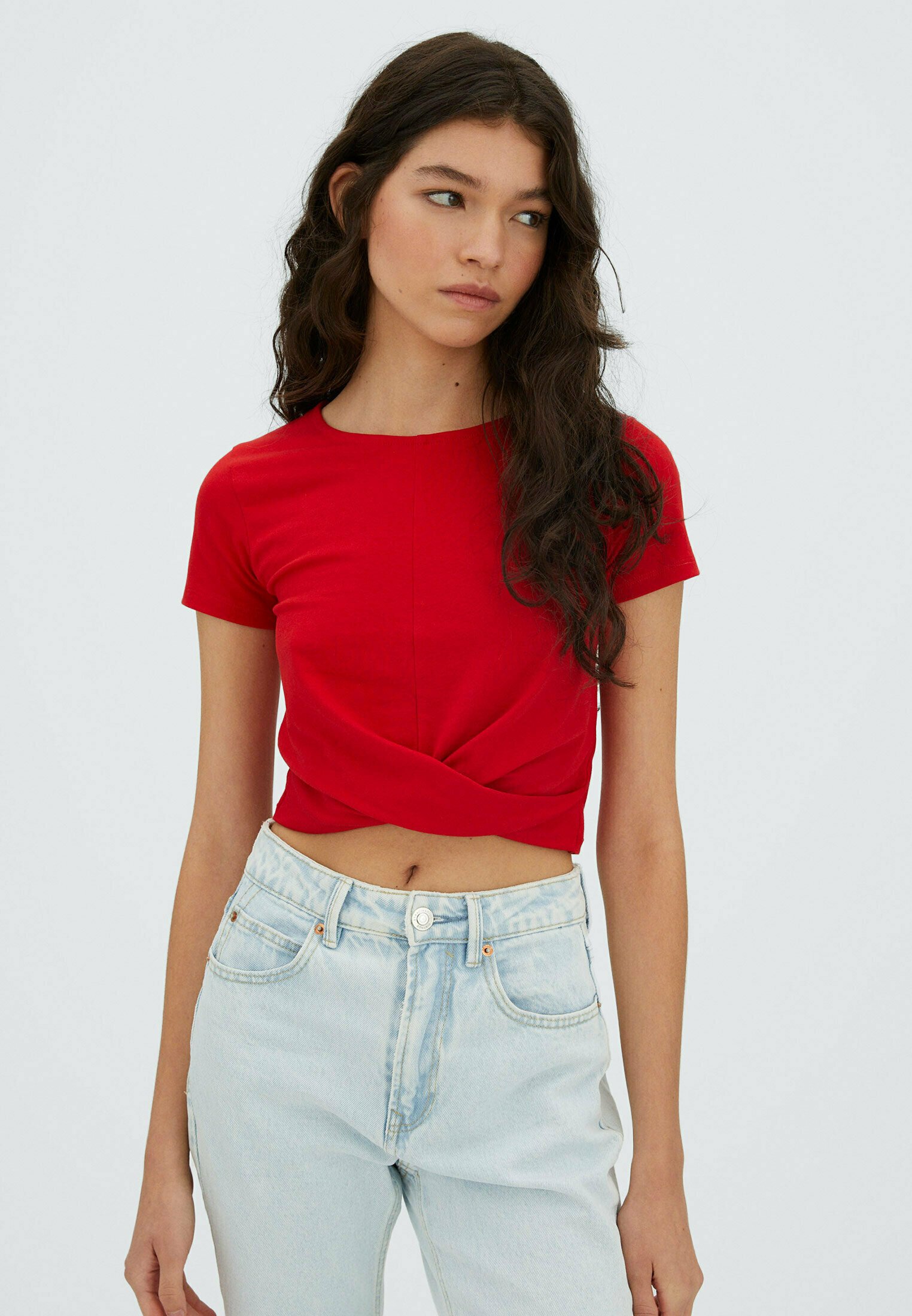 T-Shirt Box Donna BUILD YOUR BRAND - 100% Cotone, Girocollo, Per Personalizzazione Con Stampa O Ricamo - Foto 12