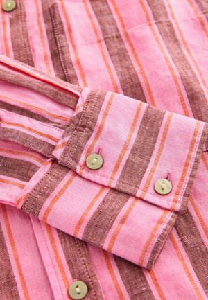 Next REGULAR FIT - Cămașă - pink brown stripe
