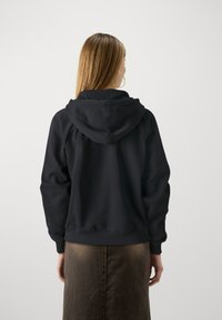 GAP NEW HOODIE - Mikina na zip - true black