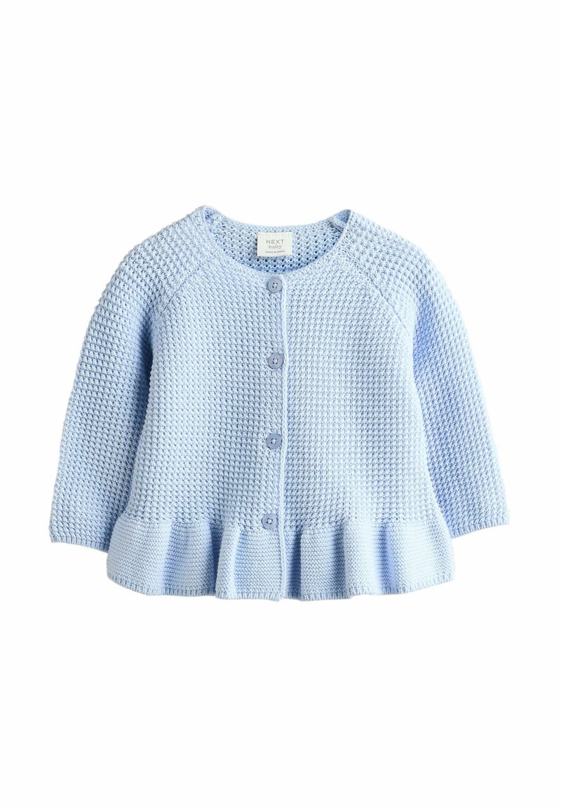 Next FRILL REGULAR FIT - Cardigan - blue