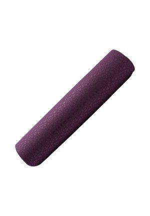 Yoga mat - burgundy lt pink