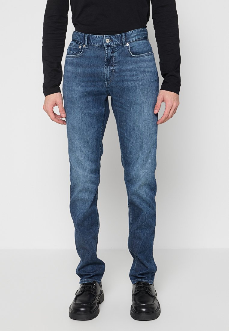 Denham Slim fit jeans blauw