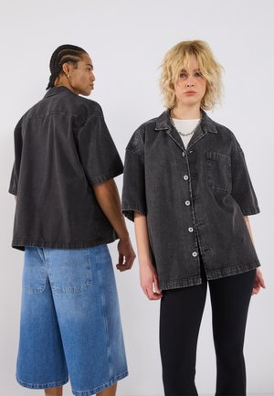 YOURTURN UNISEX - Overhemdblouse - black