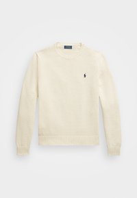 COTTON CREWNECK SWEATER - Džemperis - andover cream