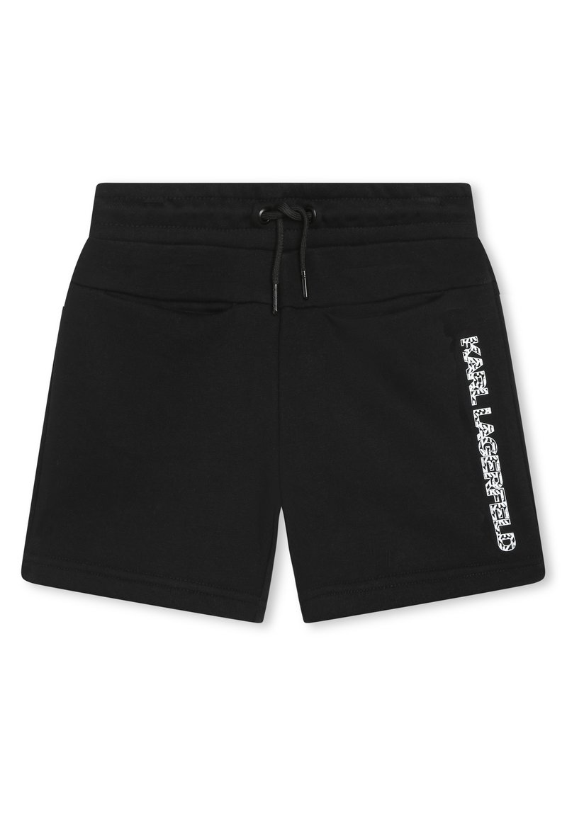 KARL LAGERFELD KIDS Shorts zwart