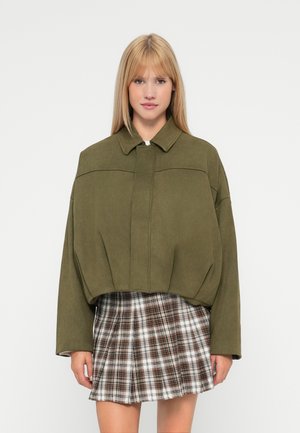 VIVIRAL L/S - Bunda z nepravej kože - ivy green