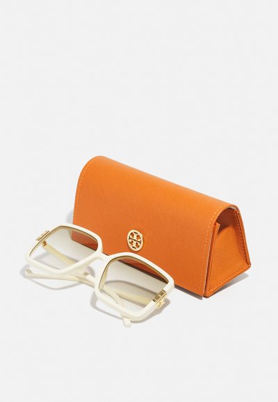 Tory Burch Saulesbrilles - ivory/light brown