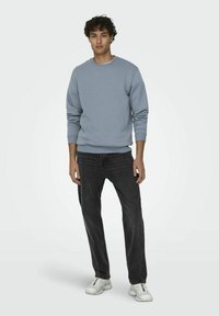 Only & Sons CERES LIFE CREW NECK - Bluză de molton - flint stone