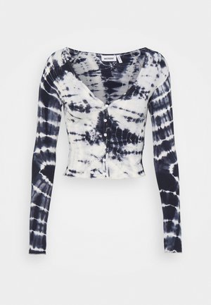 VIOLA  - Neuletakki - black/white